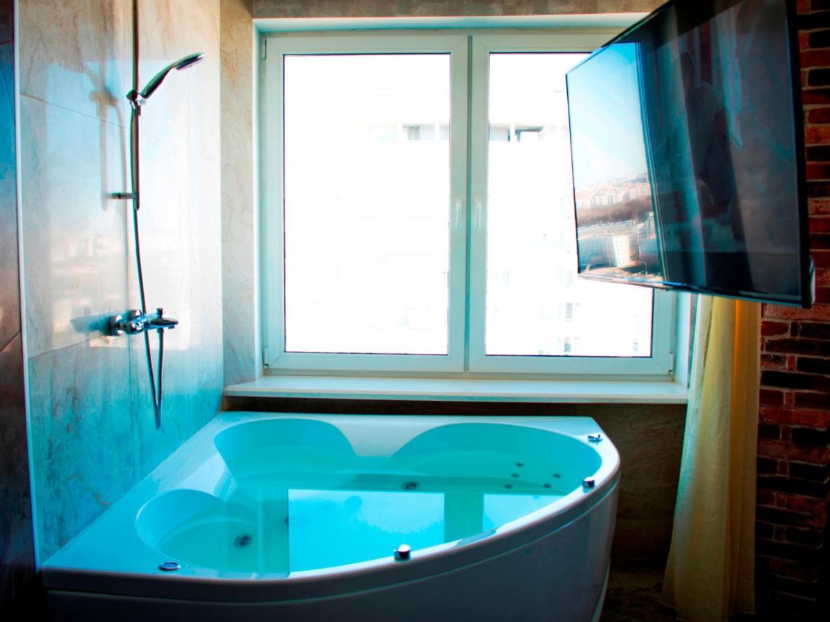 Jacuzzi New Loft Apartcomplex Kaskad, Минск - Центр Города Minsk Exterior foto